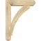 Ekena Millwork Thorton Craftsman Rough Sawn Bracket w/ Offset Brace, Douglas Fir, 6"W x 22"D x 30"H BKT0604X22X30THR04RDF - alternate 4